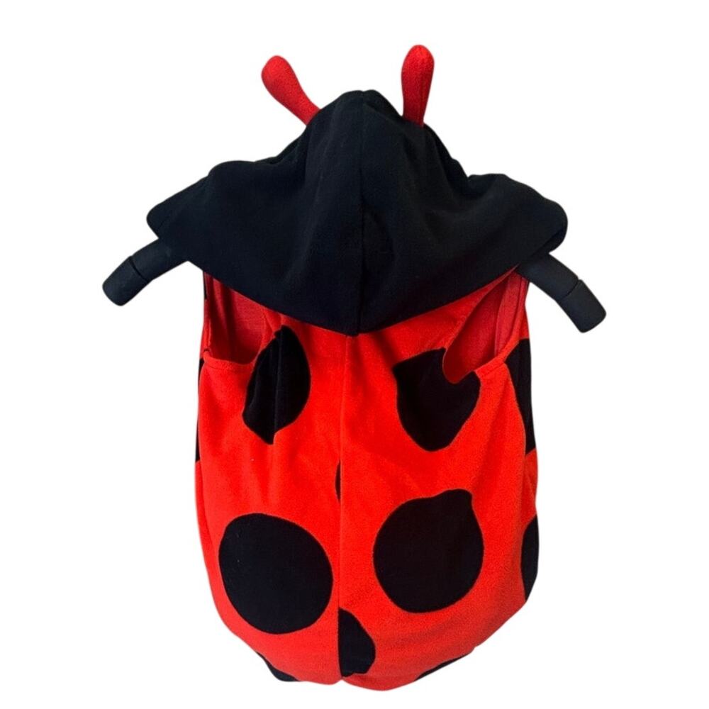 Carters Halloween Costume sz 18 months plush Ladybug One piece zip bodysuit - Picture 5 of 5